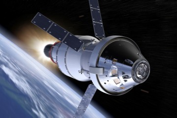 The planned Orion capsule could take astronauts to the Moon and Mars.