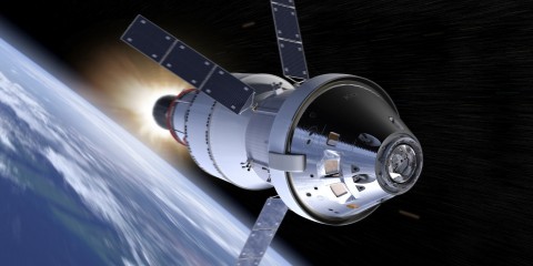 The planned Orion capsule could take astronauts to the Moon and Mars.